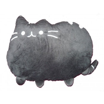 Pusheen the Cat - Katze schwarz 30x40x10cm Plüschtier Stofftier Kissen Kopfkissen - CP3040BLACK - LAGERWARE