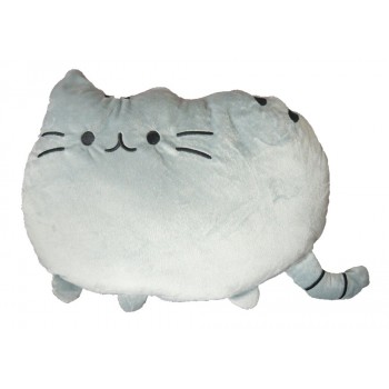 Pusheen the Grey Cat - Katze grau 30x40x10cm Plüschtier Stofftier Kissen Kopfkissen - CP3040GREY