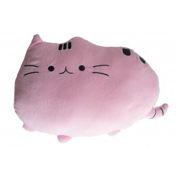 Pusheen the Cat - Katze rosa pink 30x40x10cm Plüschtier Stofftier Kissen Kopfkissen - CP3040PINK - LAGERWARE